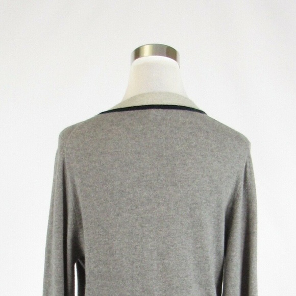 J. Crew gray cardigan sweater XL - Picture 8 of 8
